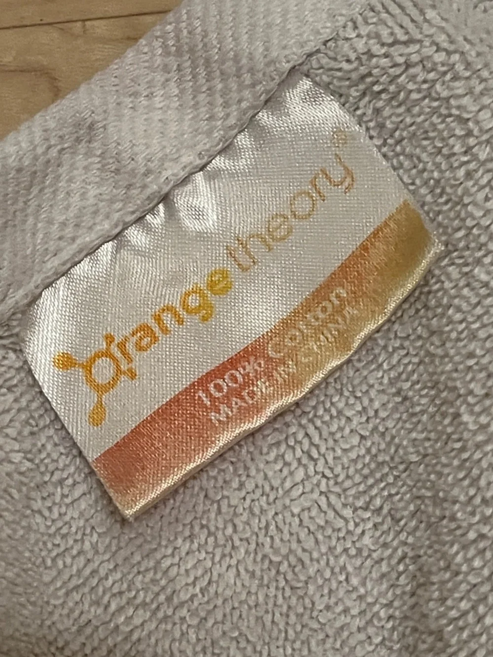 Orangetheory gym towel : 